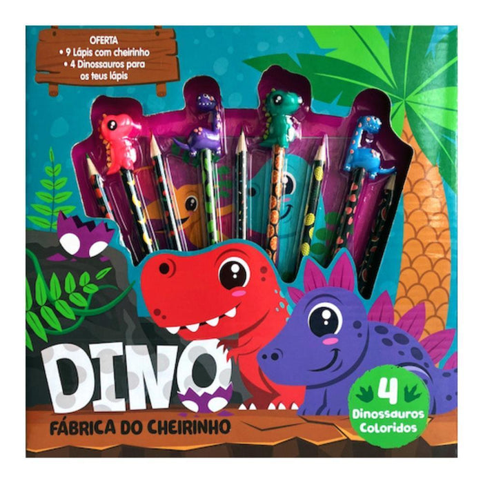 Livro "Dino - Fábrica do Cheirinho"