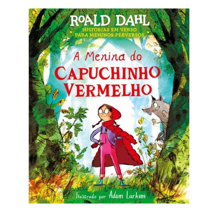 Livro "A menina do Capuchinho Vermelho"