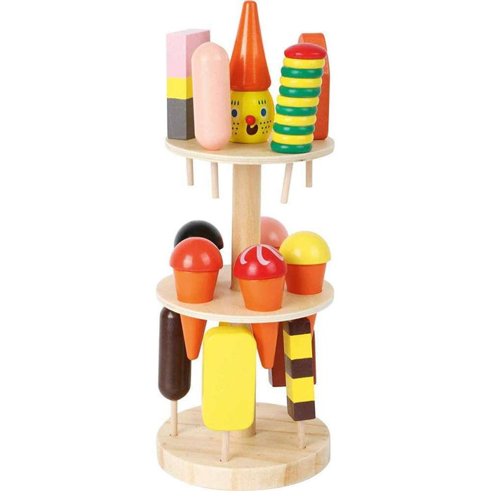 Small Foot Ice Cream with Swivel Stand 16 Pieces