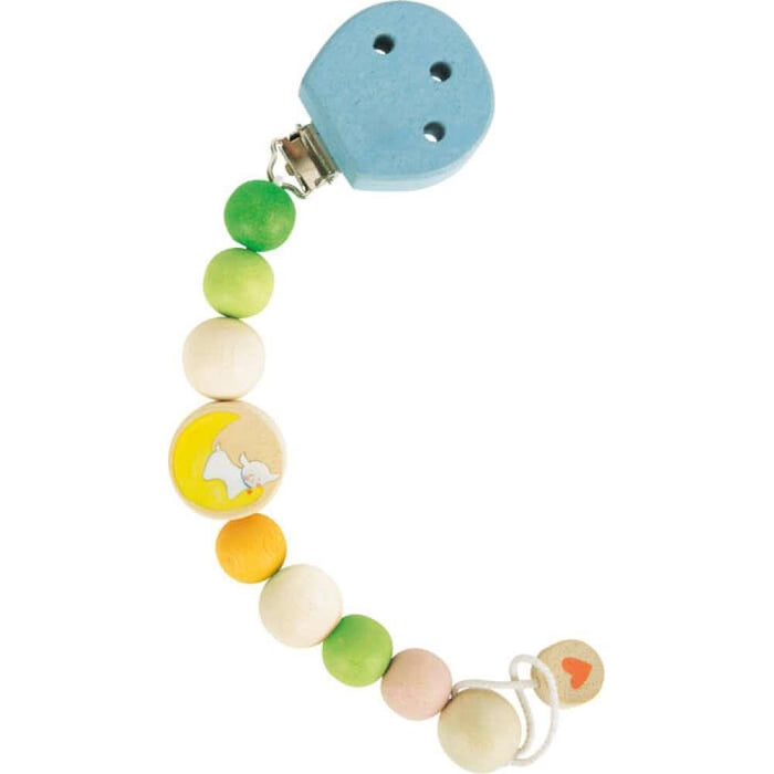 small foot Lotta Sheep Wood Pacifier Chain