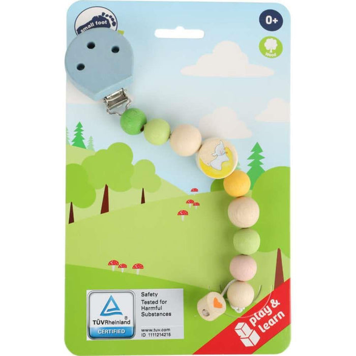 small foot Lotta Sheep Wood Pacifier Chain