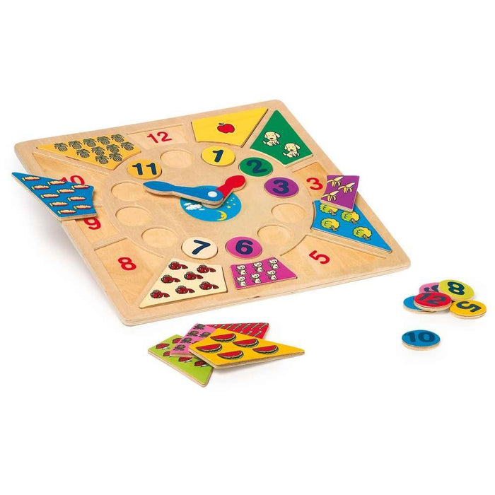 small foot Game to Learn Time and Numbers