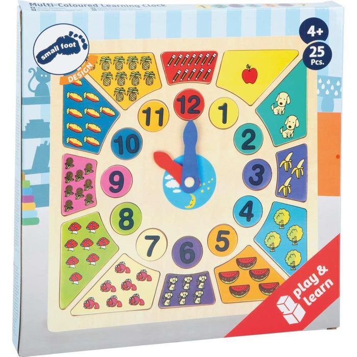 small foot Game to Learn Time and Numbers