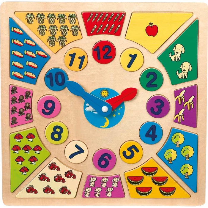 small foot Game to Learn Time and Numbers