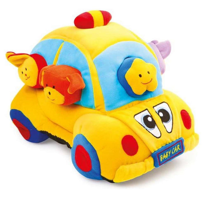 Coche de peluche Small Foot con 5 piezas de montaje