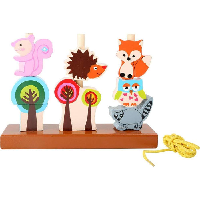 Small Foot Forest Animals Stackable Game 10 Pieces