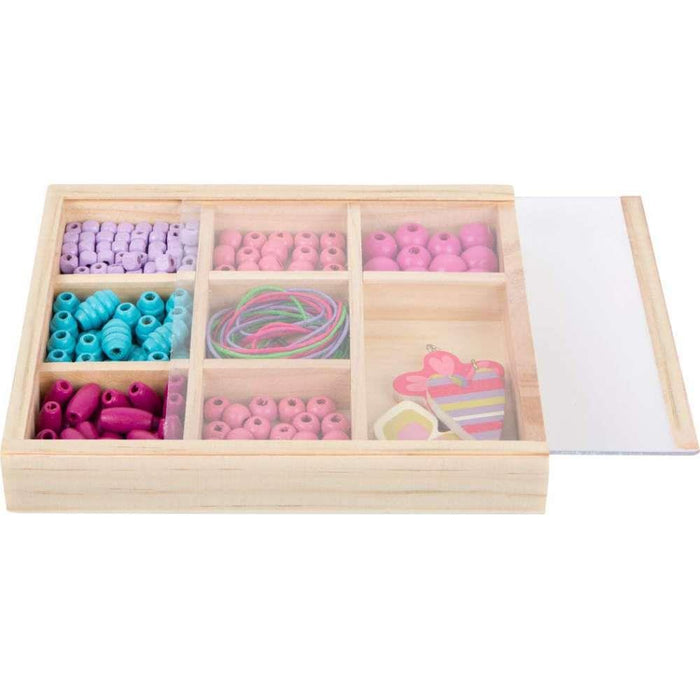 Small Foot Mini Wooden Beads and Beads Box