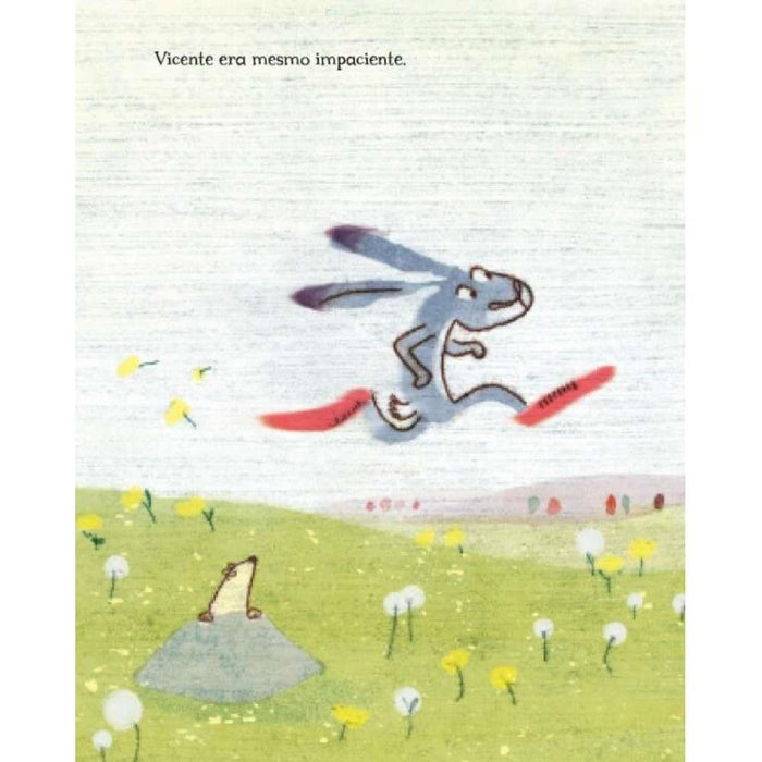 LIvro Vicente, a Lebre Impaciente