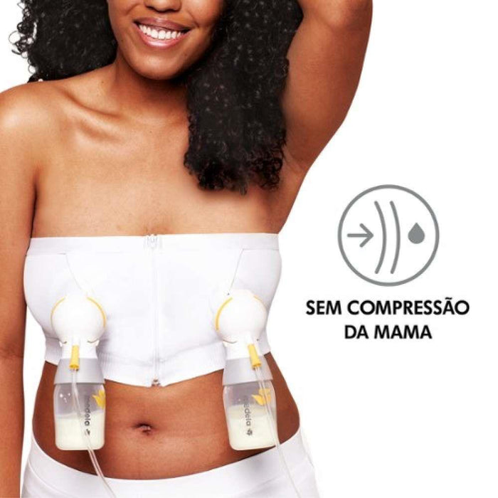 Top de Extração Fácil Hands Free XL Branco