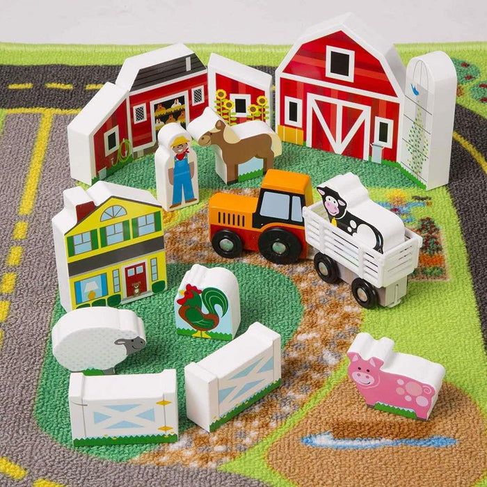 Edificios, Vehículos y Figuras para Alfombra (Unidad)