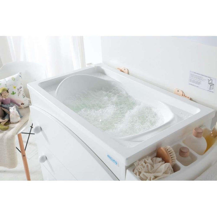 Micuna Bathtub Swing White/Waterwood Balls Beige