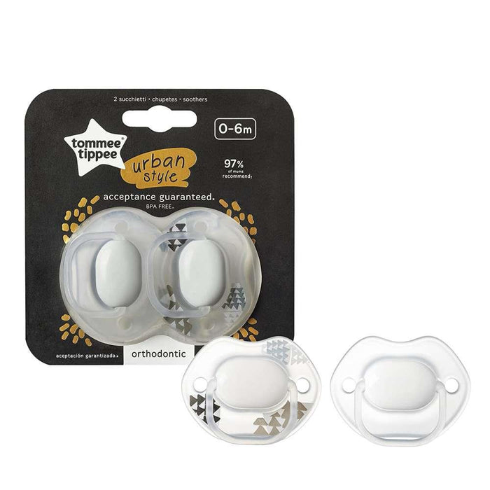 Tommee Tippee Urban Style Pacifier 0-6m 2un