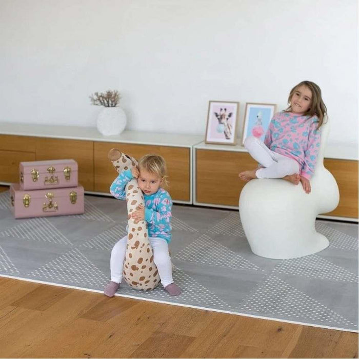 Toddlekind 6 Eva Earth Dove Plates 120x180cm