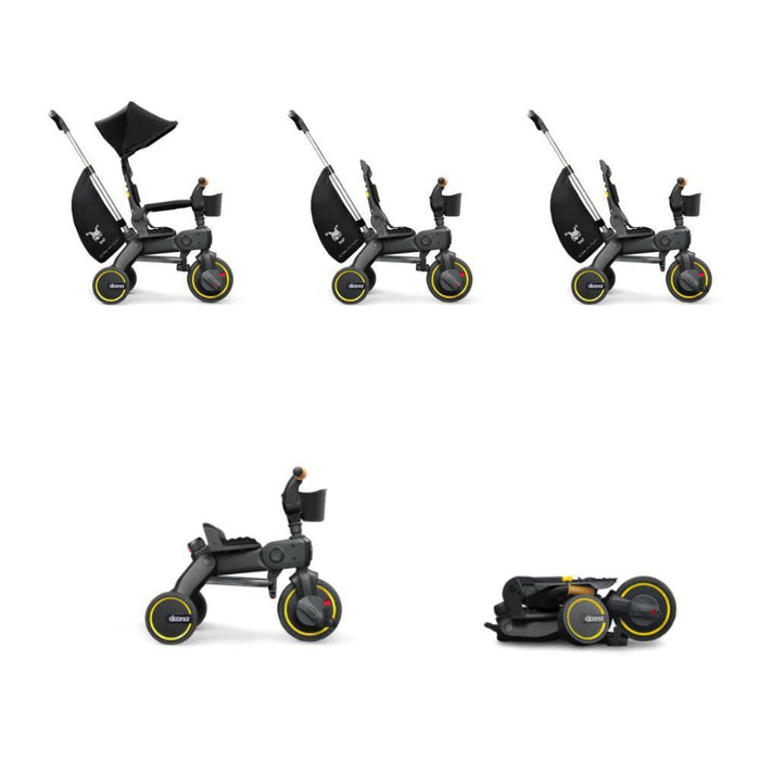 Triciclo Evolutivo Doona Liki Trike S5 Nitro Black