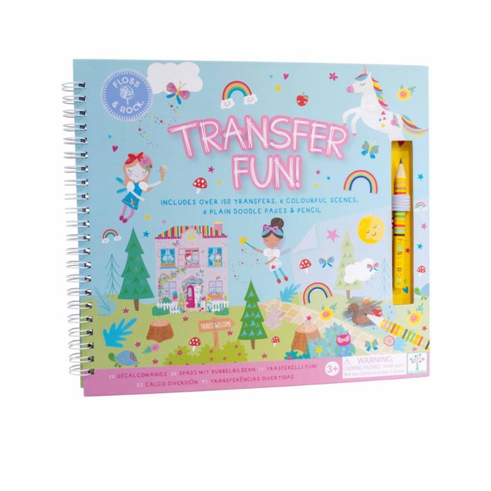 Livro Transfer Fun Rainbow Fairy