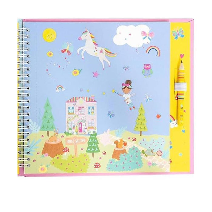 Livro Transfer Fun Rainbow Fairy