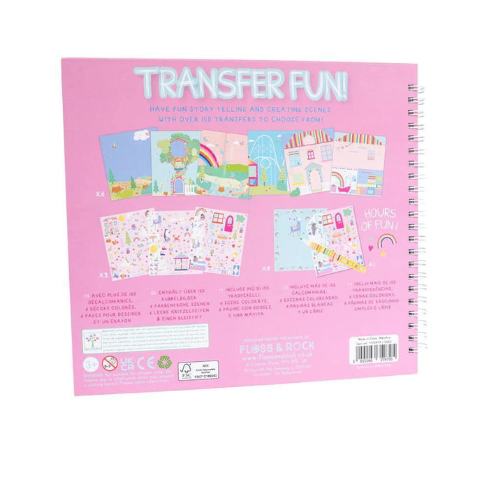 Livro Transfer Fun Rainbow Fairy