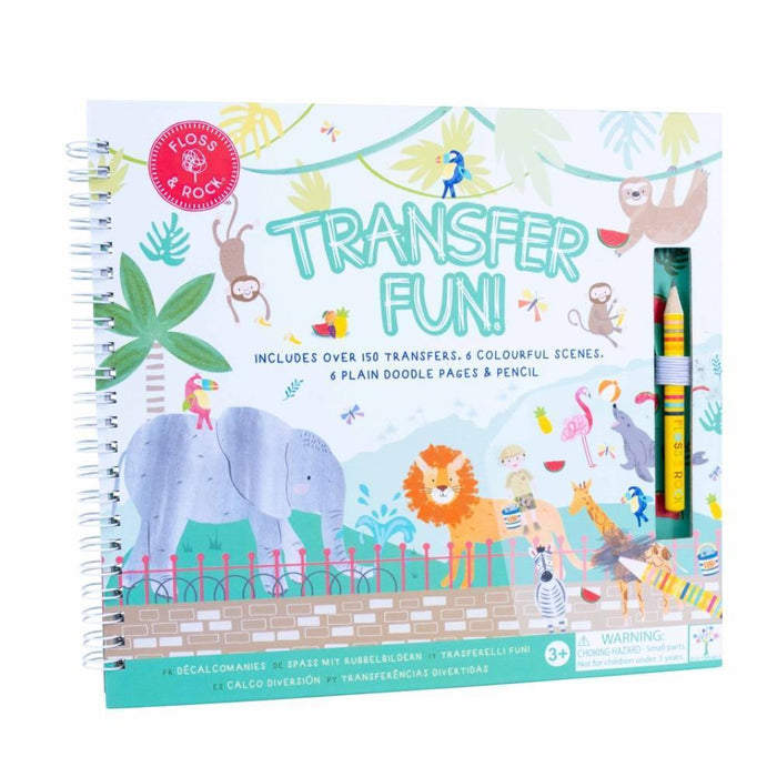 Livro Transfer Fun Jungle