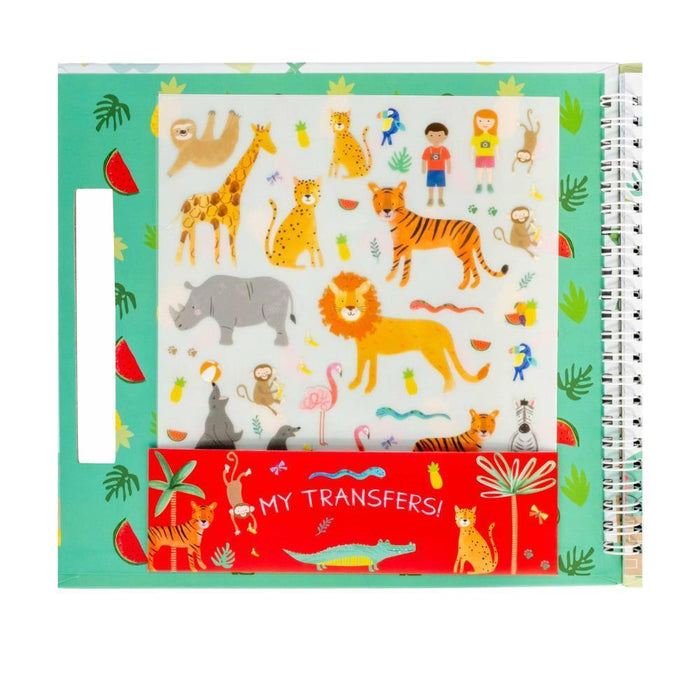 Livro Transfer Fun Jungle