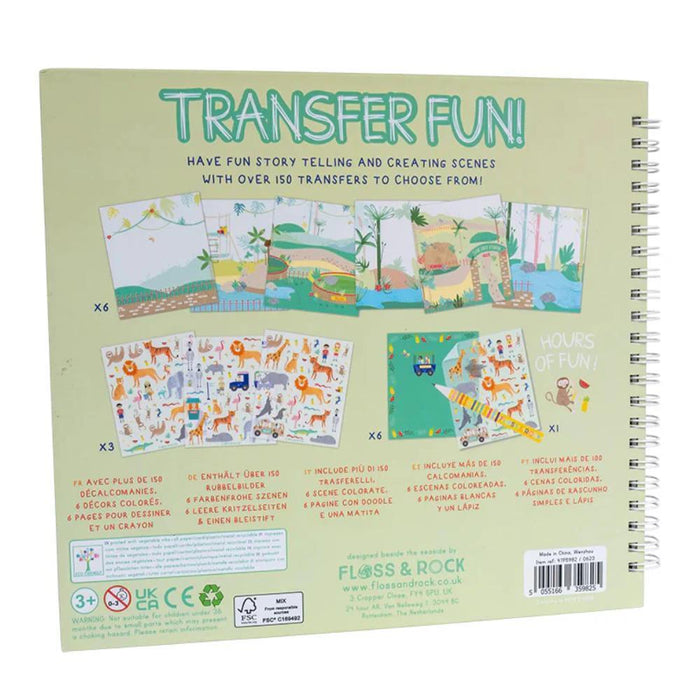 Livro Transfer Fun Jungle