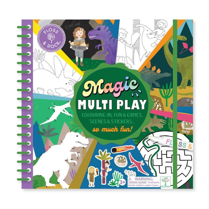 Livro Magic Multi Play Dino