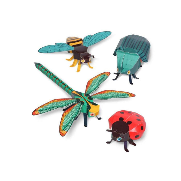 Pukaca 4 Construction Paper Animals Insects