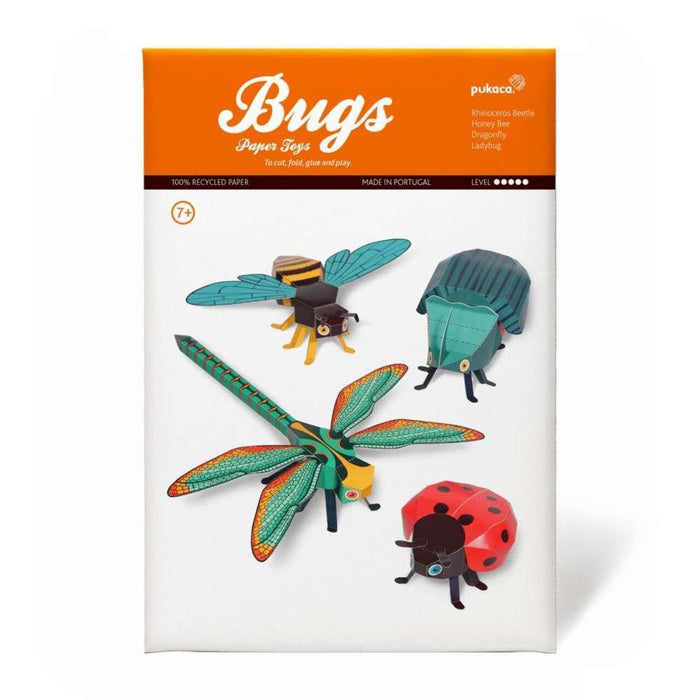 Pukaca 4 Construction Paper Animals Insects