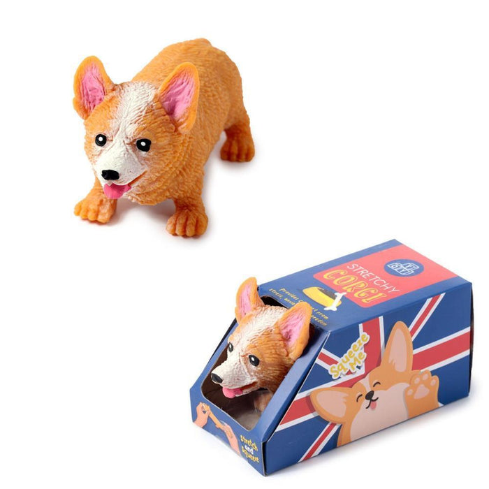 Cão Elástico Strechy Corgi 11 cm