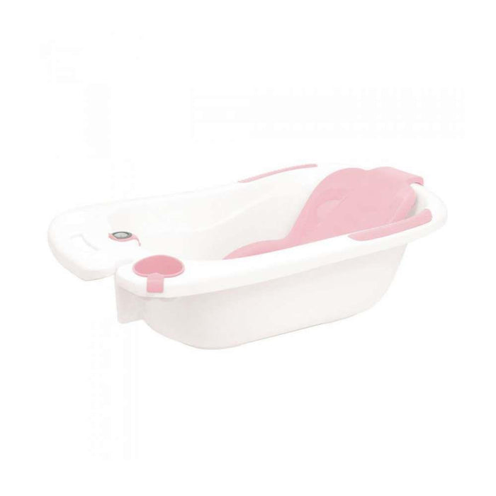 Olmitos Anatomic Bathtub with Accessories Pink