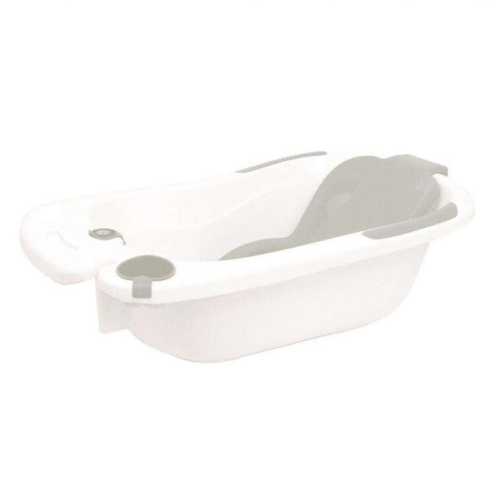 Olmitos Anatomic Bathtub with Gray Accessories