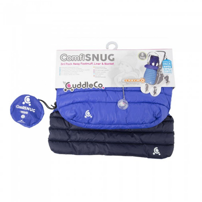 Bolsa térmica CuddleCo Comfi Snug azul crepúsculo