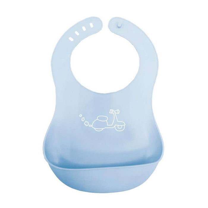 Olmitos Babete Silicone Scooter Azul