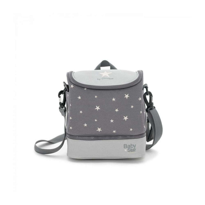 Olmitos BabyStar Thermal Lunch Box Stars Gray