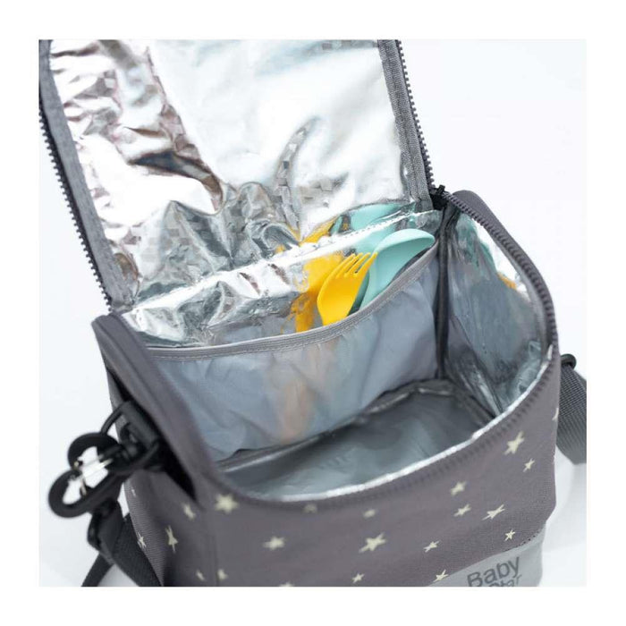 Olmitos BabyStar Thermal Lunch Box Stars Gray