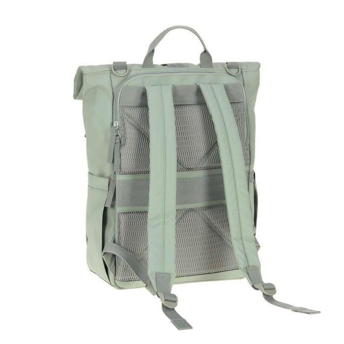 Mochila Green Lable Rolltop Up Silver Green