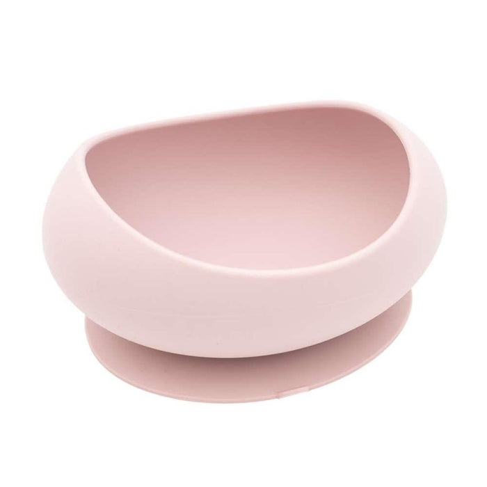 Conjunto de Alimentação em Silicone com 3 Peças Rosa