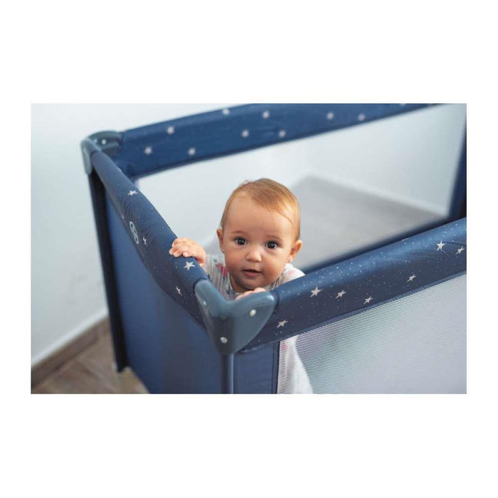 Cama de Viagem Little Star Azul