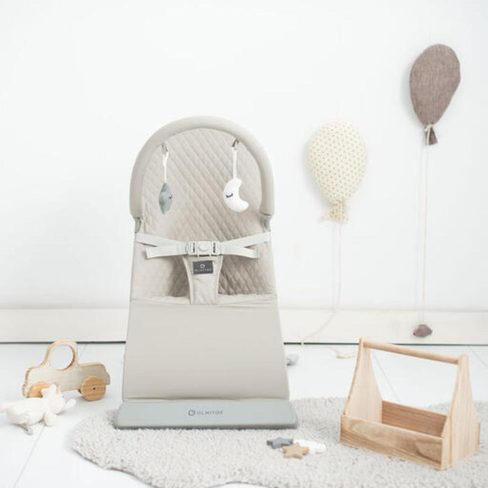 Beige Multifunction Sun Lounger