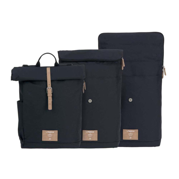 Lassig Mochila Green Label Rolltop Midnight Blue