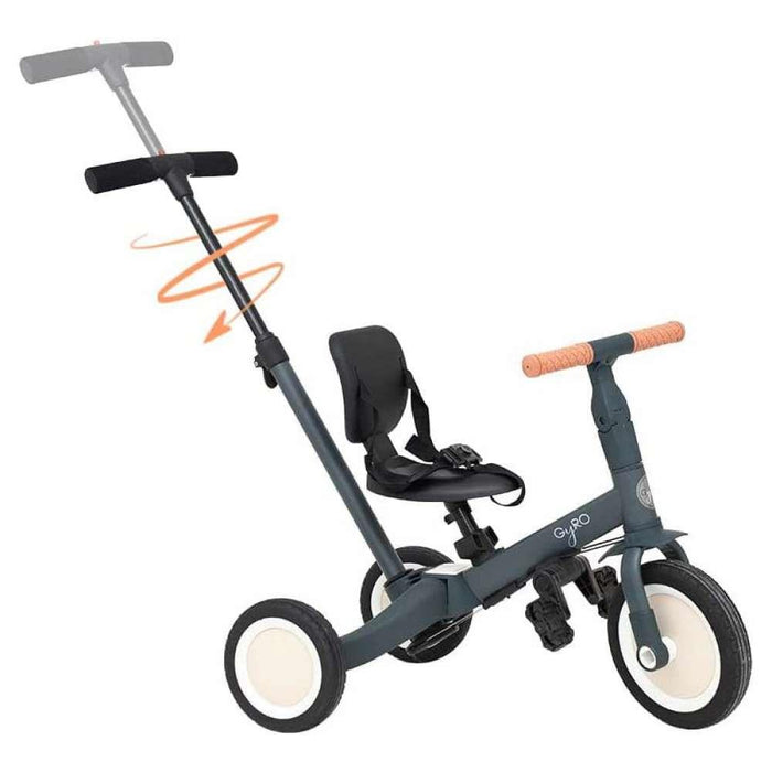 Triciclo Evolutivo Gyro 5 em 1 Cinza