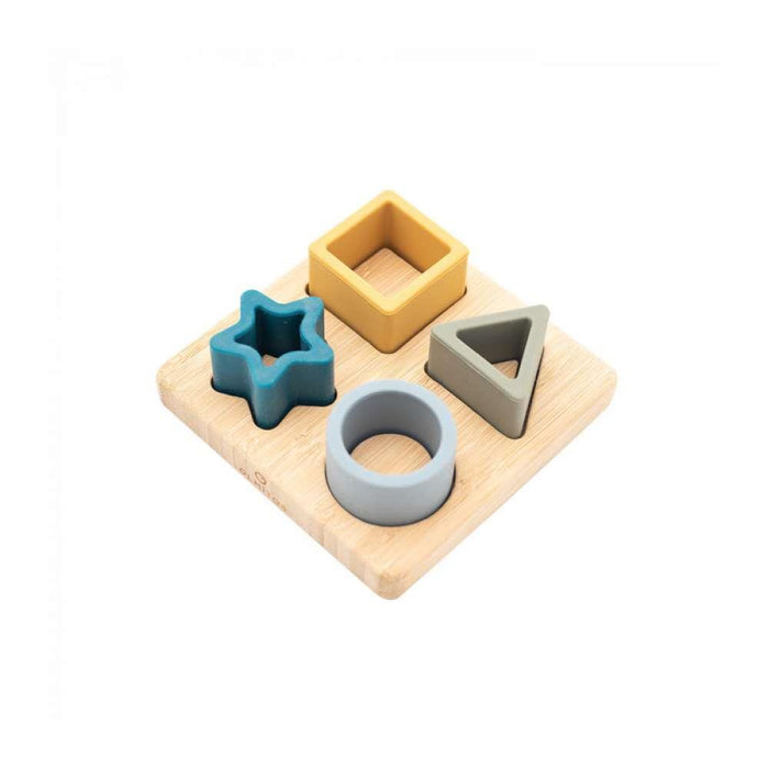 Puzzle Formas em Madeira e Silicone