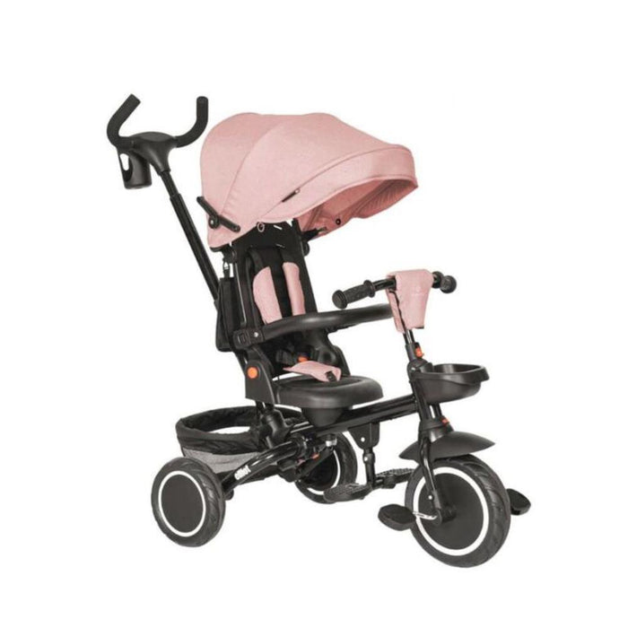 Triciclo Multifuncional com Capota Elliot Pink