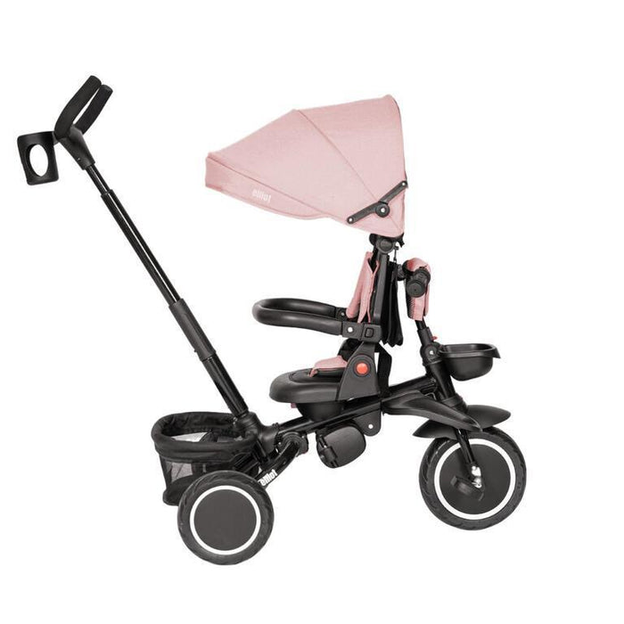 Triciclo Multifuncional com Capota Elliot Pink