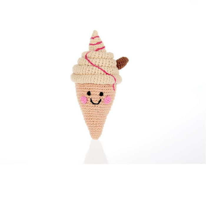 Peluche em Crochet com Roca Ice Cream