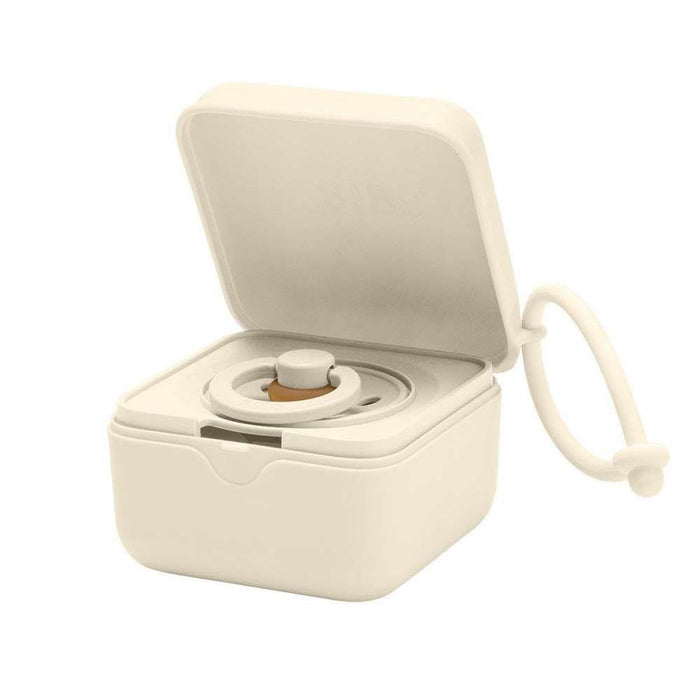 Bibs Ivory Pacifier Holder Box