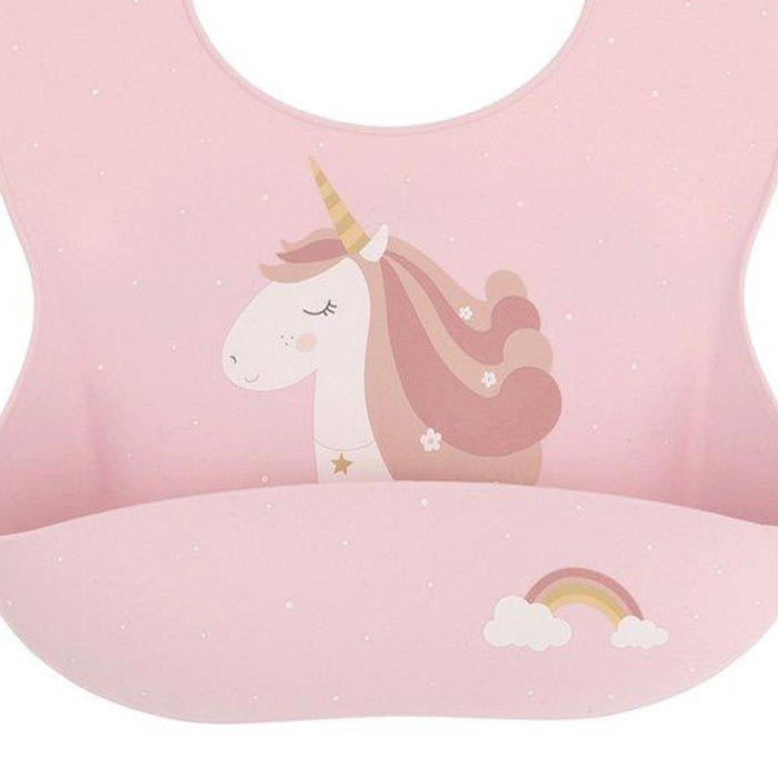 Babete em Silicone Magical Unicorn