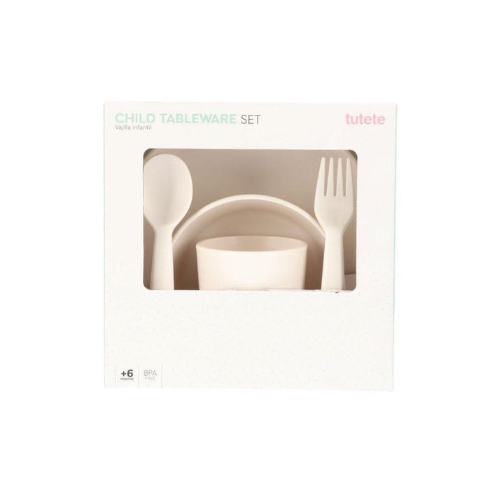 Conjunto de Alimentação Ivory com 6 Peças