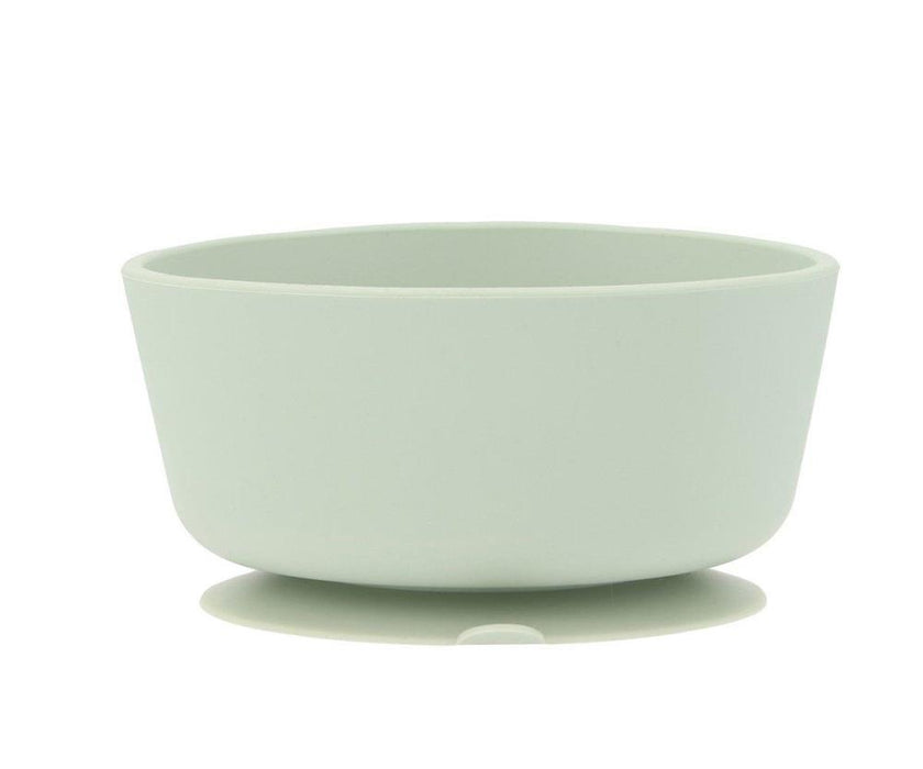 Taça em Silicone com Ventosa e Colher em Inox Tutete Sage