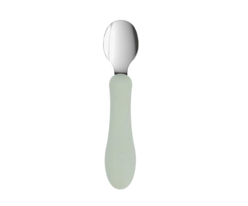 Taça em Silicone com Ventosa e Colher em Inox Tutete Sage
