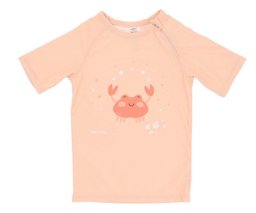 Camisola com Proteção Solar Jolie Crab Coral 2-3 Anos